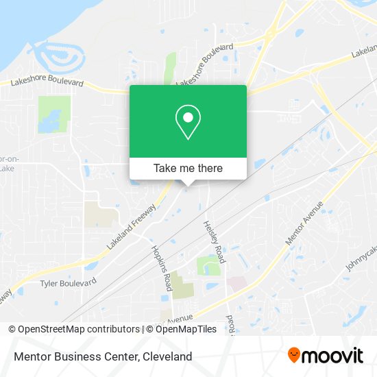 Mapa de Mentor Business Center