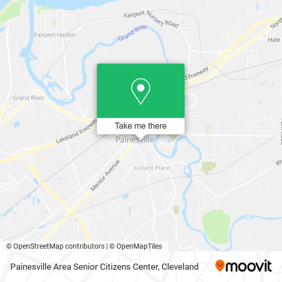 Mapa de Painesville Area Senior Citizens Center