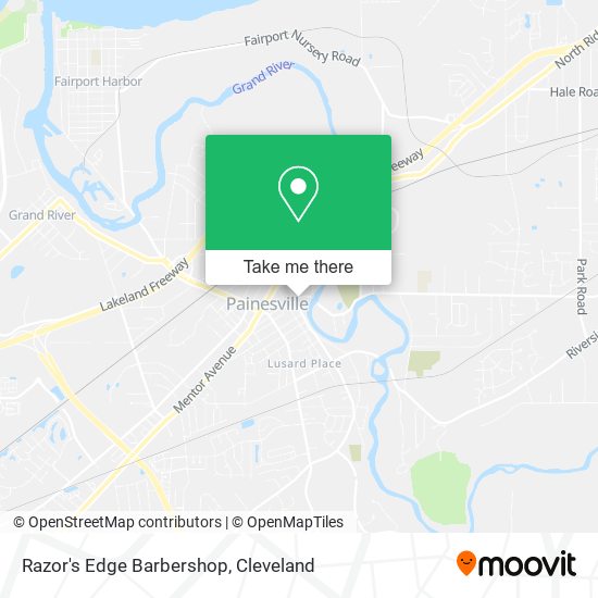 Mapa de Razor's Edge Barbershop