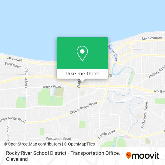 Rocky River School District - Transportation Office map