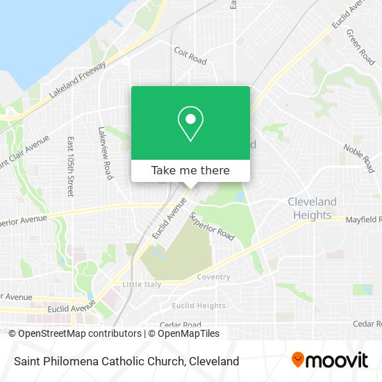 Mapa de Saint Philomena Catholic Church