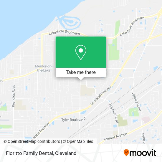 Fioritto Family Dental map