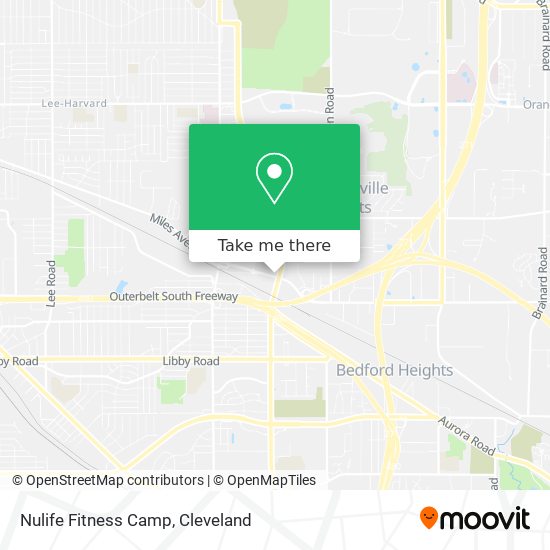 Mapa de Nulife Fitness Camp