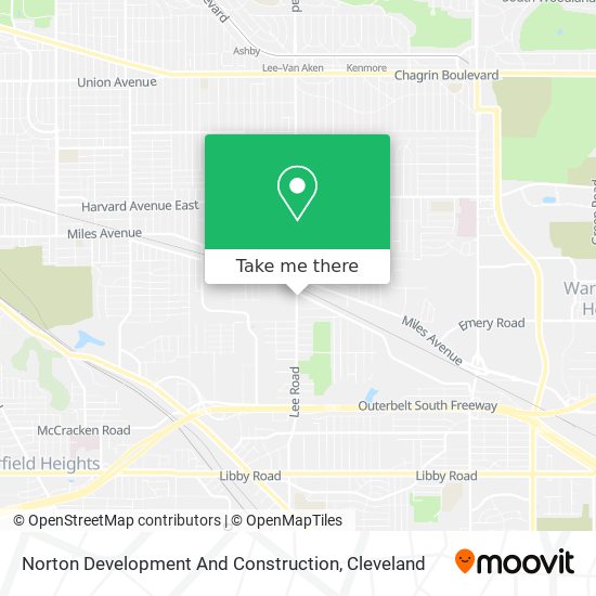 Norton Development And Construction map