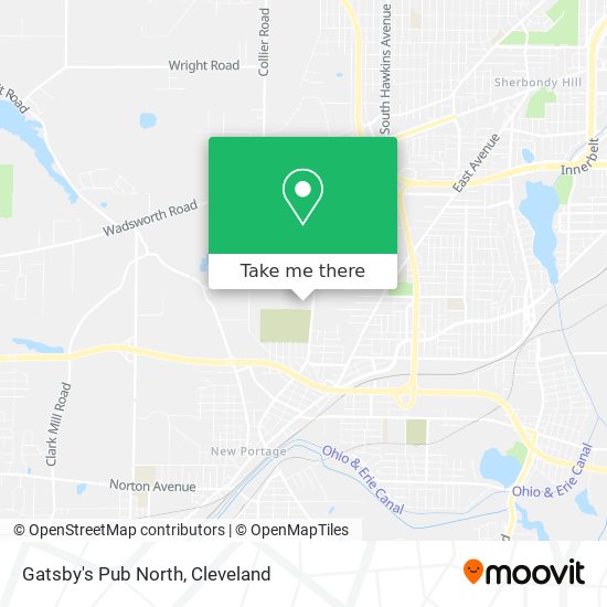 Mapa de Gatsby's Pub North
