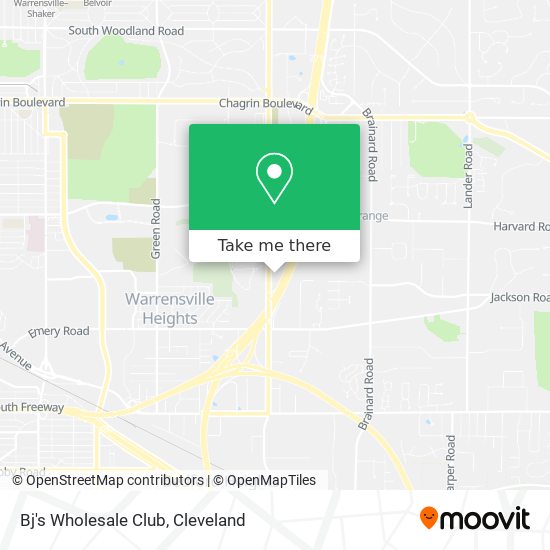Mapa de Bj's Wholesale Club