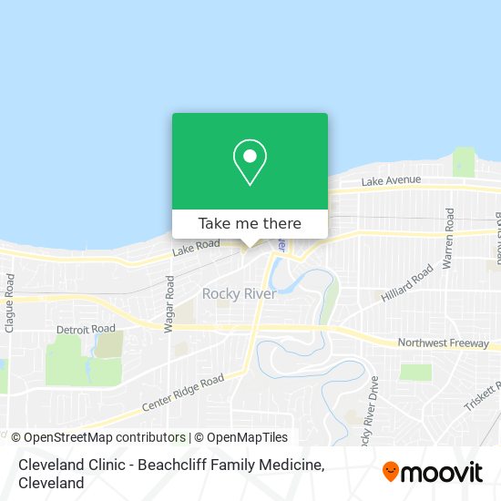 Cleveland Clinic - Beachcliff Family Medicine map