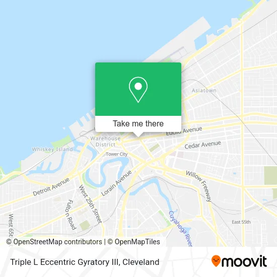 Mapa de Triple L Eccentric Gyratory III