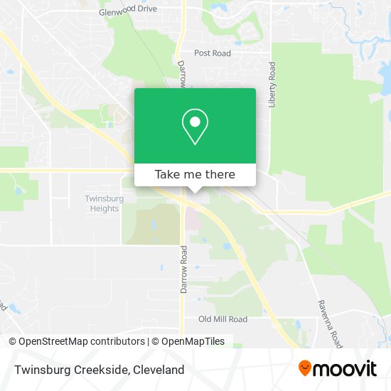 Twinsburg Creekside map