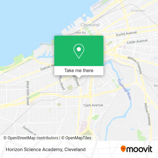 Horizon Science Academy map
