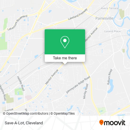 Save-A-Lot map