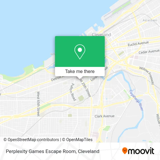 Perplexity Games Escape Room map