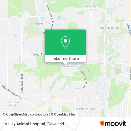 How to get to Valley Animal Hospital in Akron by Bus? How to get to Valley Animal Hospital in Akron by Bus?