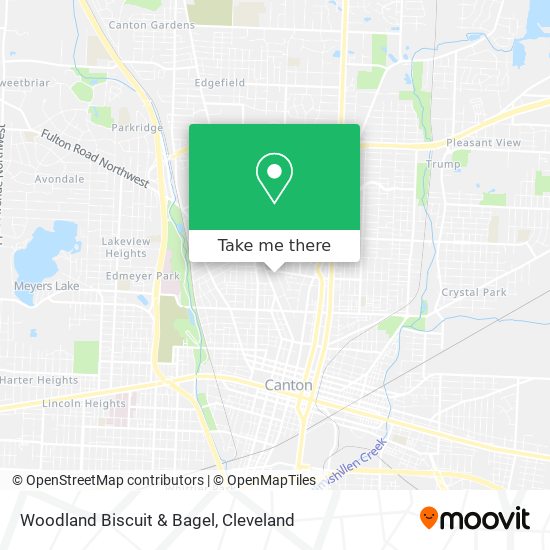 Woodland Biscuit & Bagel map