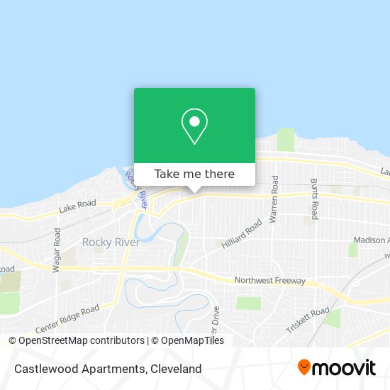 Castlewood Apartments map