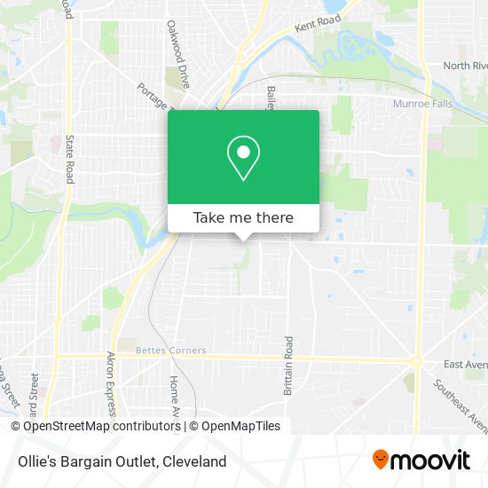 Mapa de Ollie's Bargain Outlet