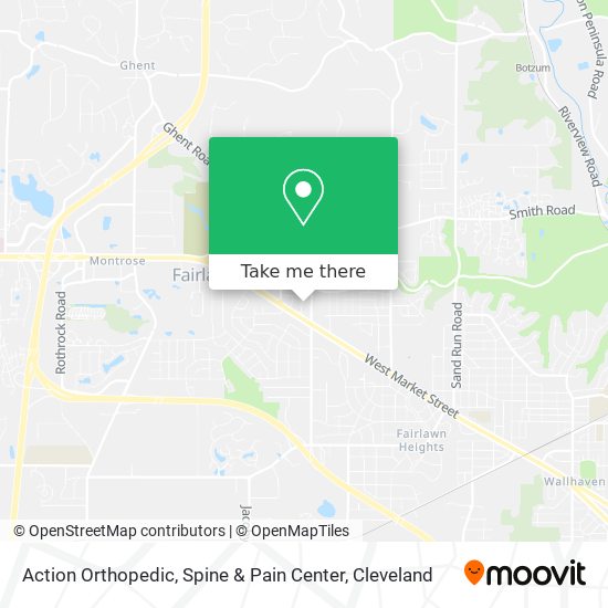 Action Orthopedic, Spine & Pain Center map