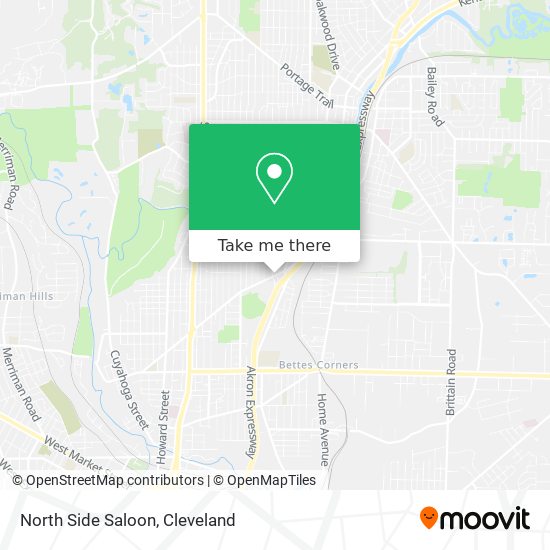 Mapa de North Side Saloon