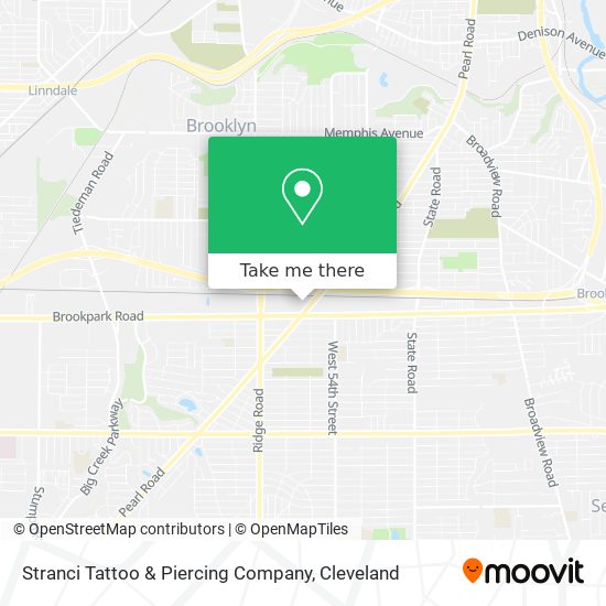 Stranci Tattoo & Piercing Company map