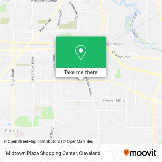 Mapa de Midtown Plaza Shopping Center