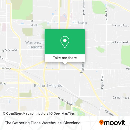 Mapa de The Gathering Place Warehouse