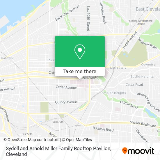 Sydell and Arnold Miller Family Rooftop Pavilion map