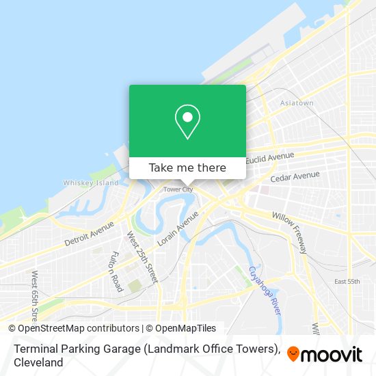 Terminal Parking Garage (Landmark Office Towers) map