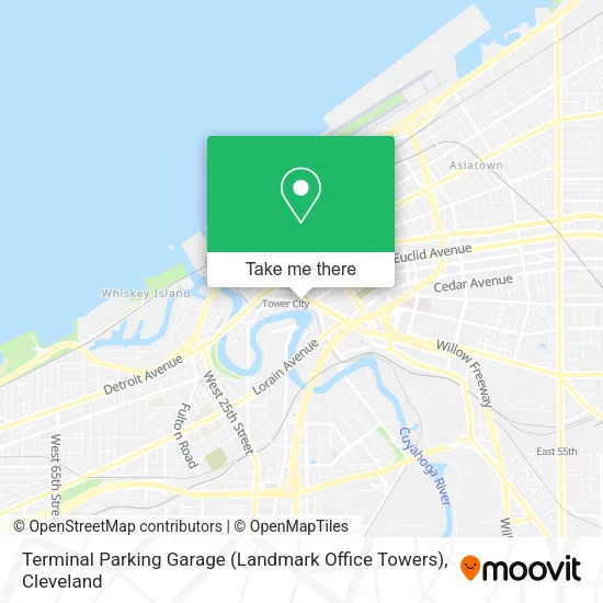 Terminal Parking Garage (Landmark Office Towers) map