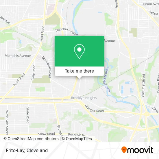 Frito-Lay map