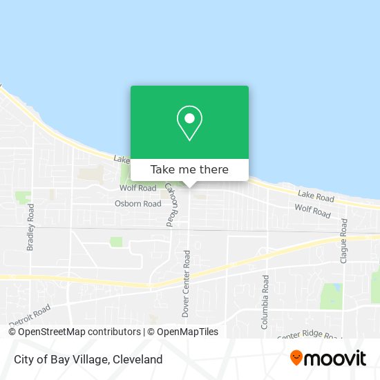 City of Bay Village map