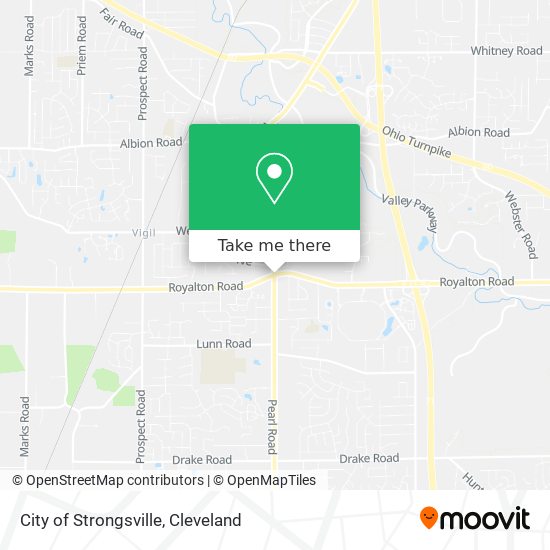 City of Strongsville map