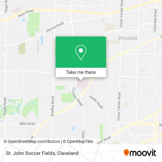 St. John Soccer Fields map