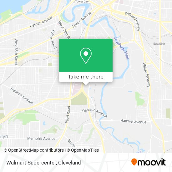 Walmart Supercenter map