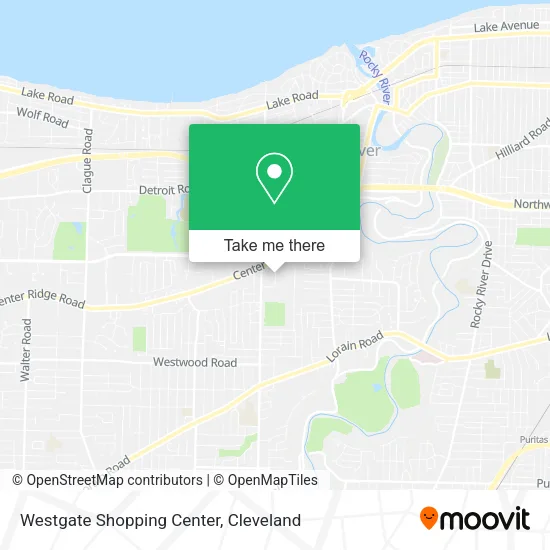 Westgate Shopping Center map