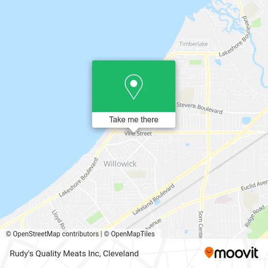 Rudy's Quality Meats Inc map