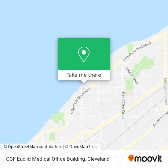 CCF Euclid Medical Office Building map