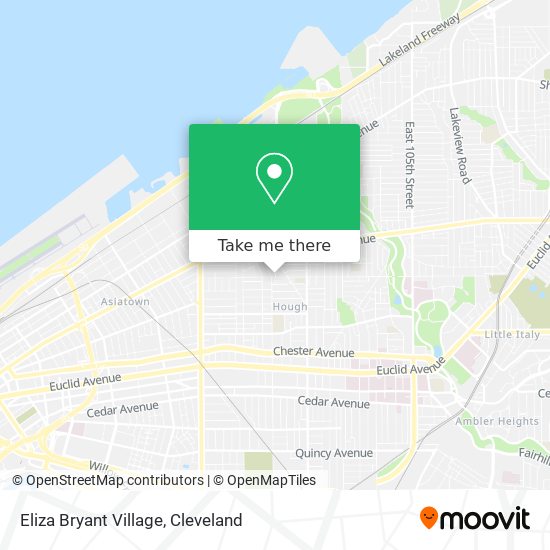 Mapa de Eliza Bryant Village