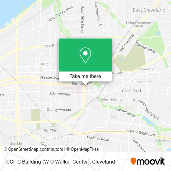 Mapa de CCF C Building (W O Walker Center)