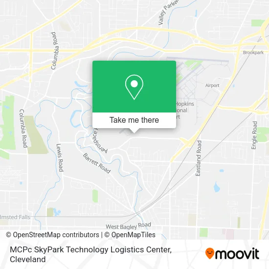 MCPc SkyPark Technology Logistics Center map