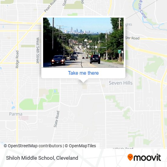 Mapa de Shiloh Middle School