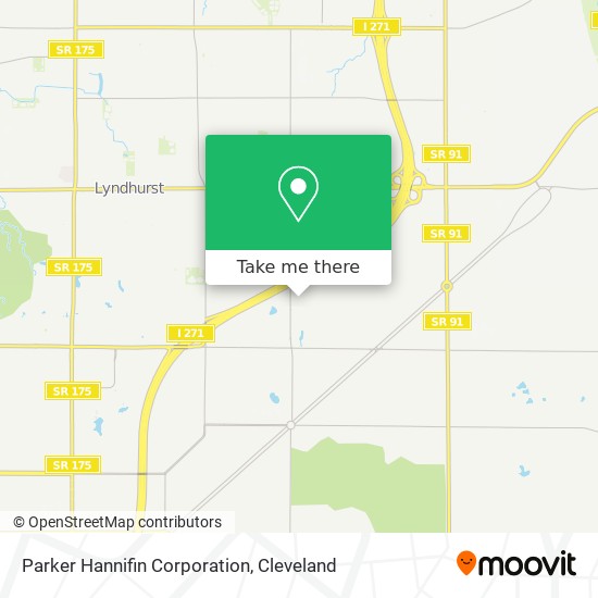 Parker Hannifin Corporation map