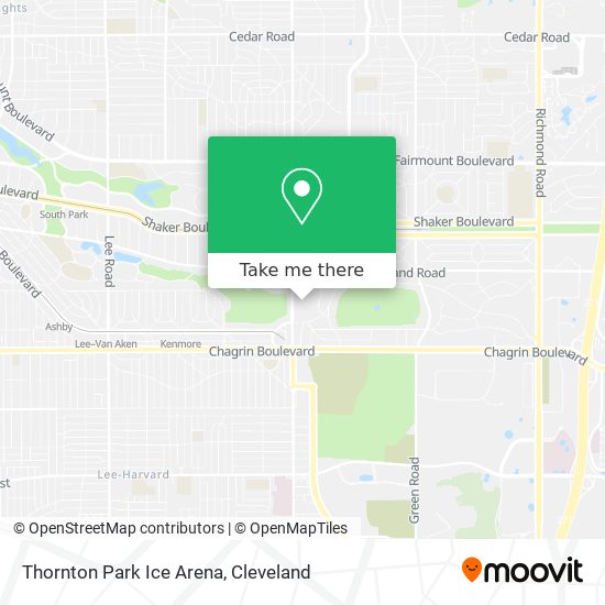 Thornton Park Ice Arena map