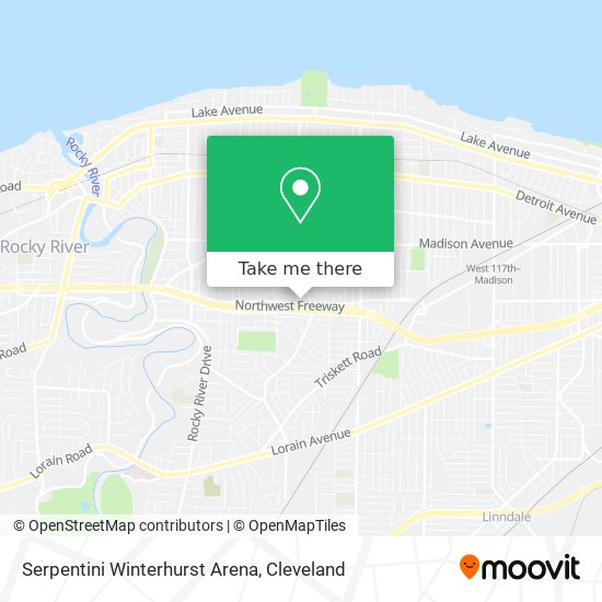 Serpentini Winterhurst Arena map