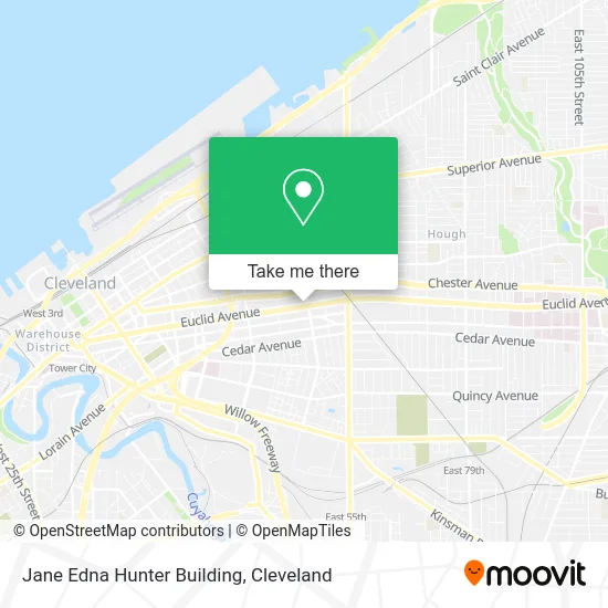 Jane Edna Hunter Building map