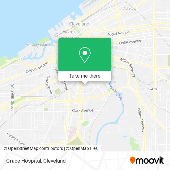 Mapa de Grace Hospital