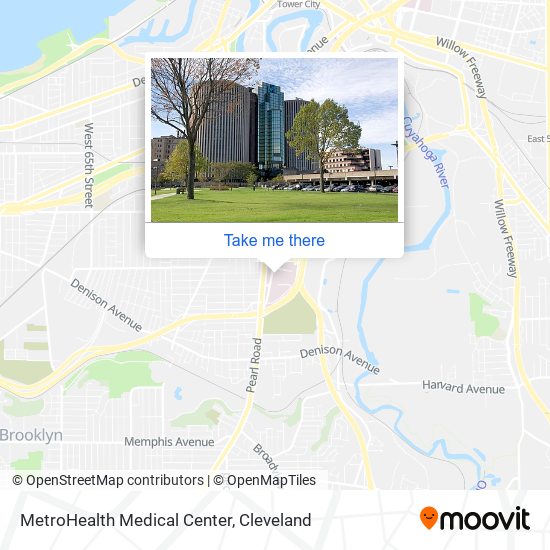 MetroHealth Medical Center map
