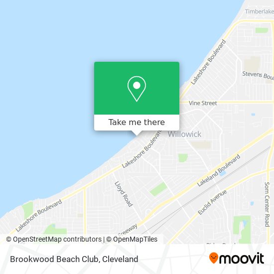 Mapa de Brookwood Beach Club