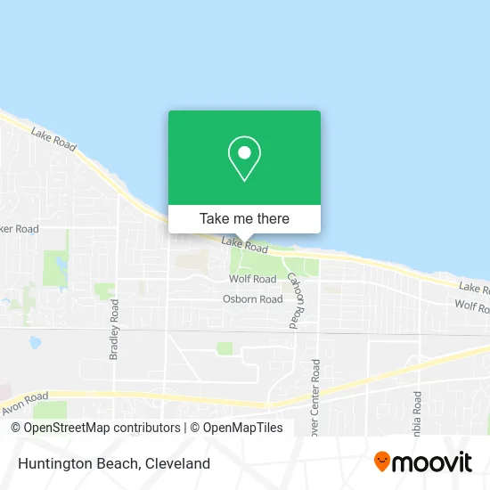 Huntington Beach map