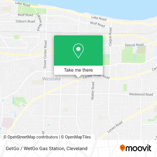 Mapa de GetGo / WetGo Gas Station