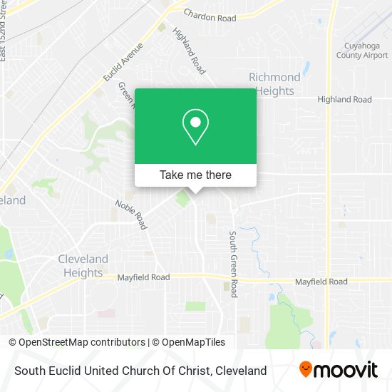 Mapa de South Euclid United Church Of Christ
